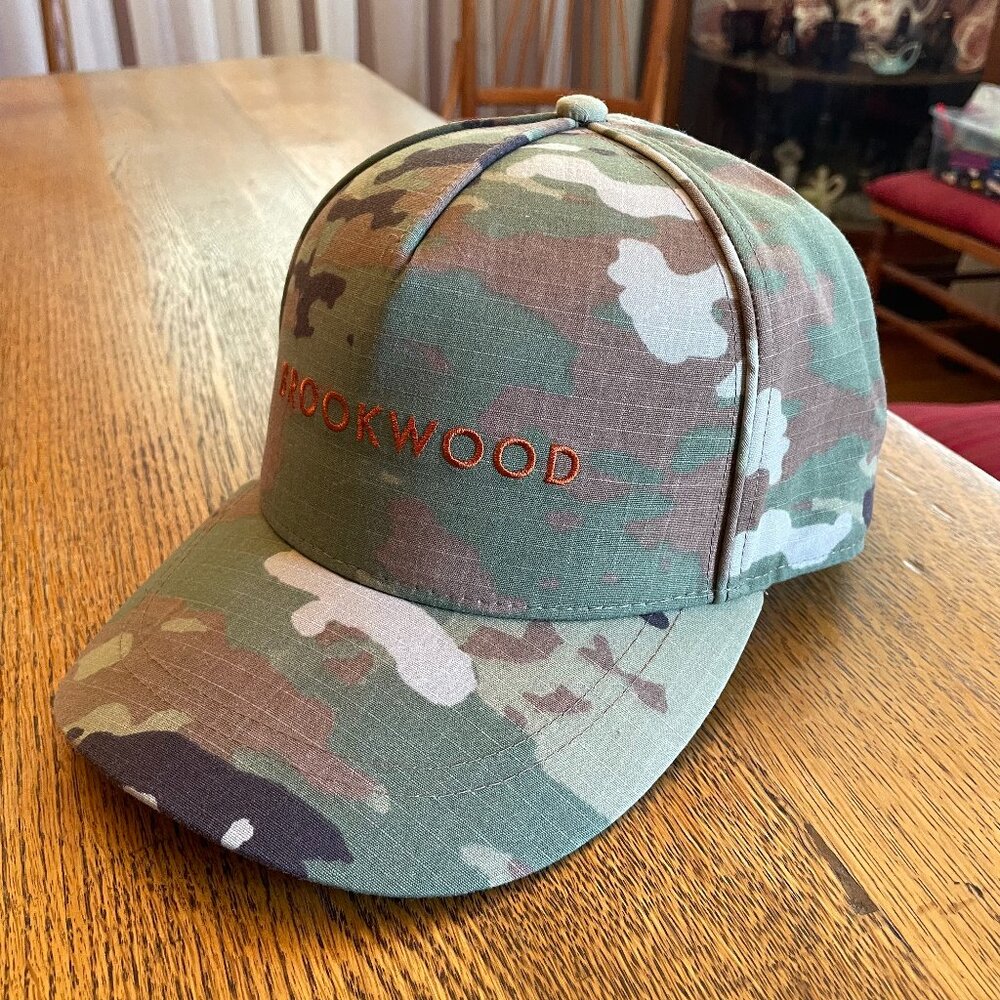 Men's Brookwood Camouflage Hook and Loop Baseball Cap Hat